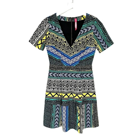 Plenty by Tracy Reese Anthropologie Dress  Size 2 Multi Color New Moon Tribal - Picture 2 of 10